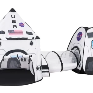 Joyfy Rocket Ship Pop up Play house with Tunnel