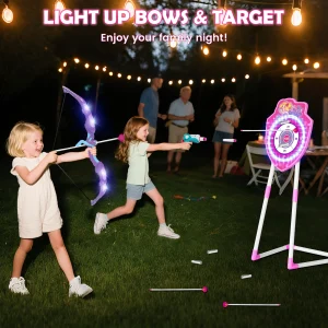 VATOS Night-Light Bow Arrow Archery Stand Indoor & Outdoor