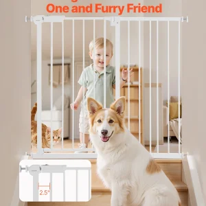 SucceBuy Baby Gate Child & Pet Security Wall Gate